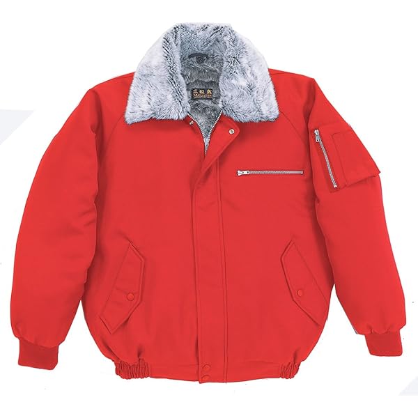 Amazon | [SANDAN鳶] 1777 EL 15：レッド パイロットジャンパー